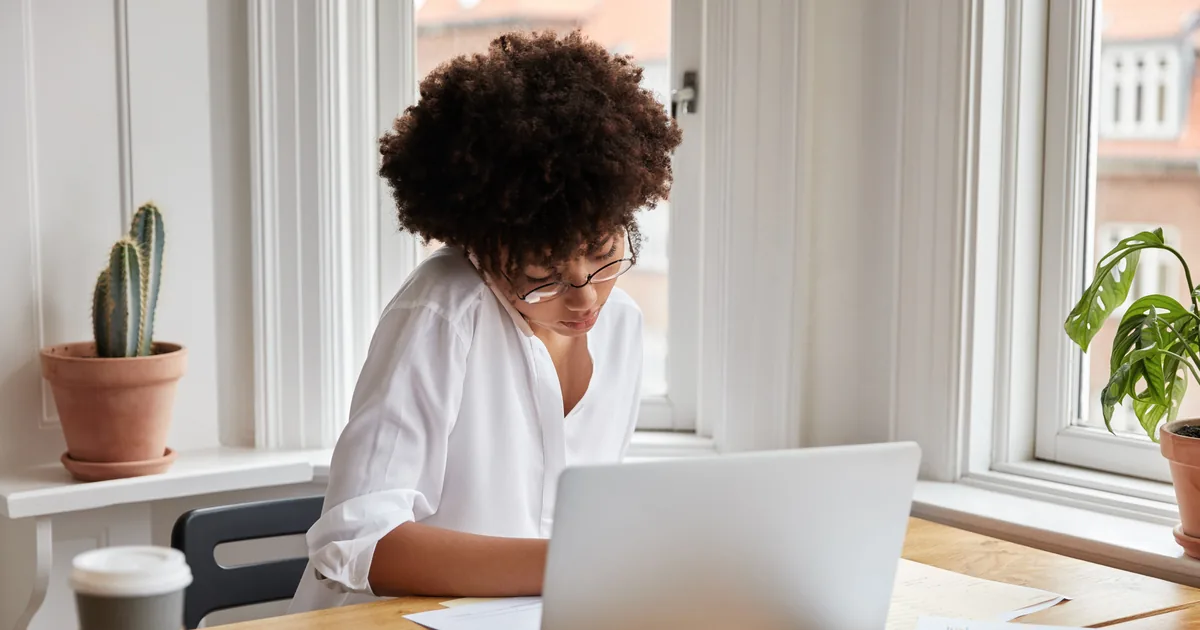 Manager completing supported accommodation notifications to Ofsted