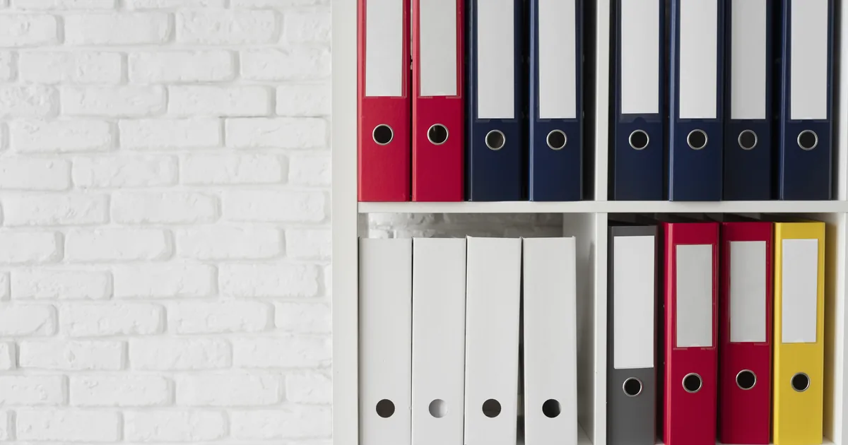 Supported accommodation policies and procedures organised in binders